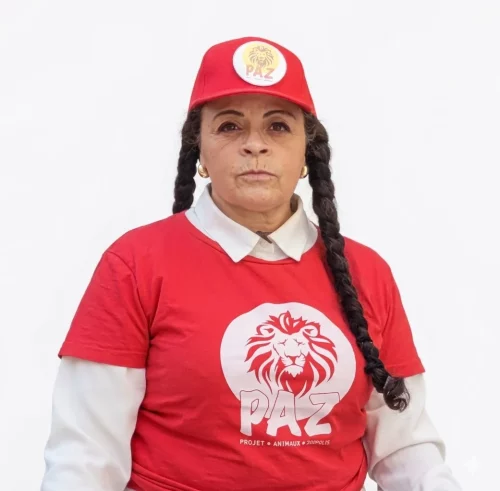 Portrait de Jeannethe, référente du groupe local Antibes Nice pour PAZ.